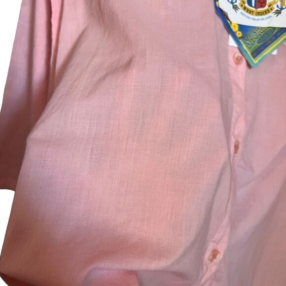 NWT! Pusser’s West Indies light pink  button down shirt - Picture 8 of 11
